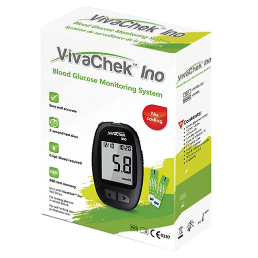 VIVACHEK INO GLUC METER KIT -NO STRIPS-1