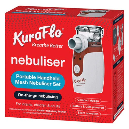 NEBULISER KURAFLO PORTABLE MESH HANDH