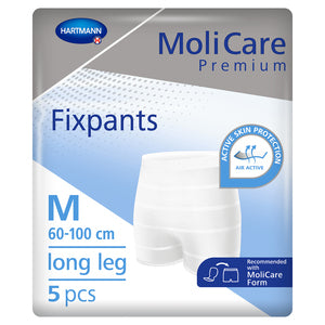 MOLICARE Fixpants Long Leg Medium Pack of 5