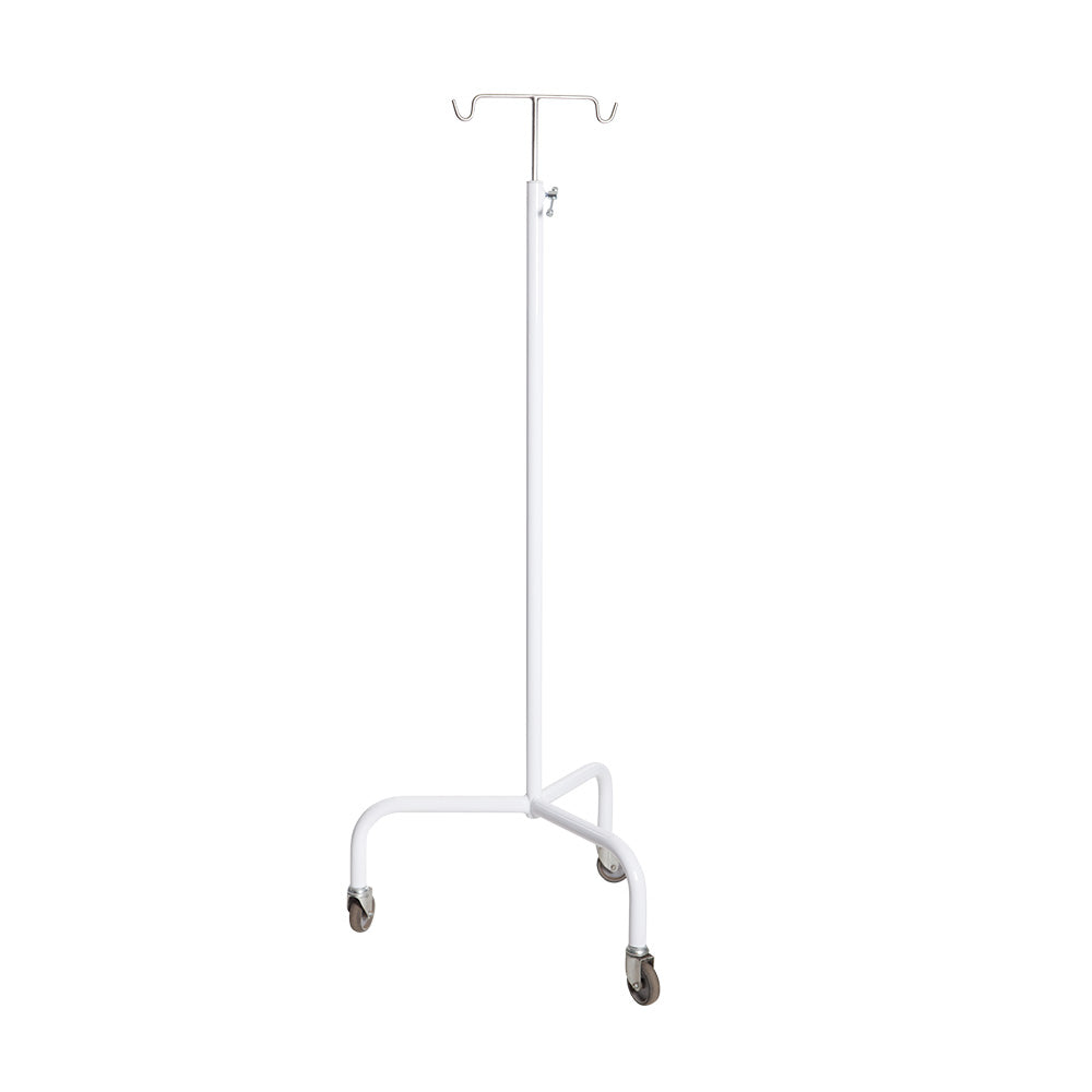 EPOXY/ STAINLESS STEEL MOBILE 3 LEG DRIP STAND