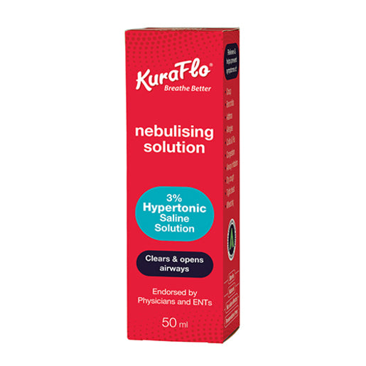 KURAFLO NEBULISING SOL 3% HYPERTONI 50ML