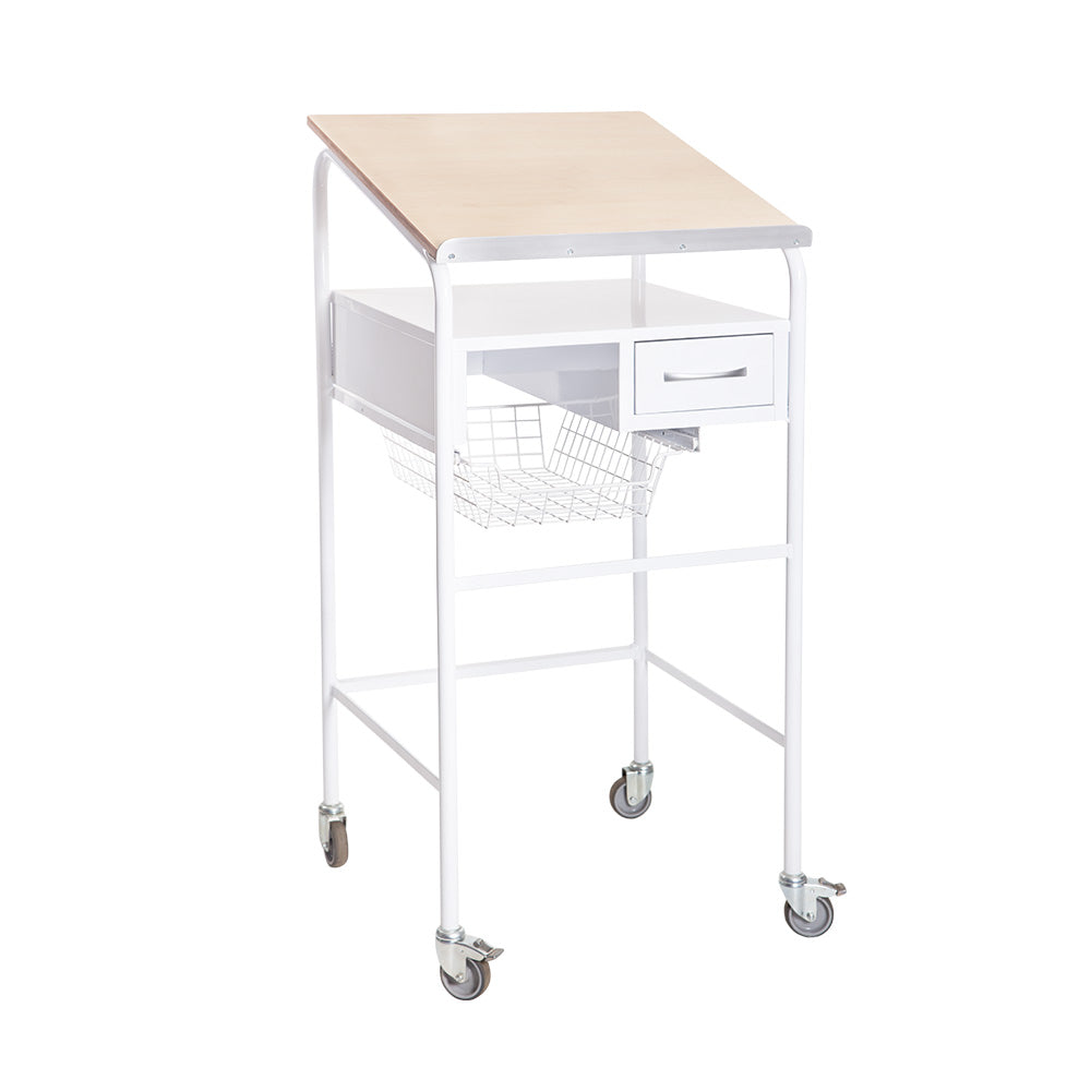 NEO-NATAL BED END TROLLEY