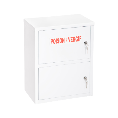 POISON CABINET 360 x 440 x 230 (1 on top of 1)