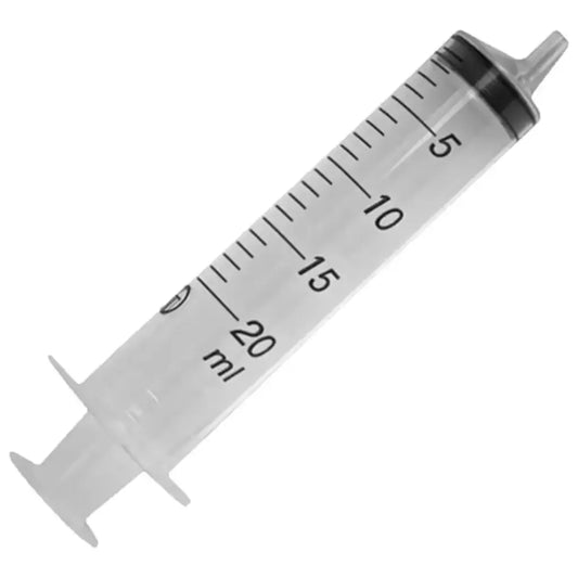 SYRINGE 20ML LUER SLIP x 50