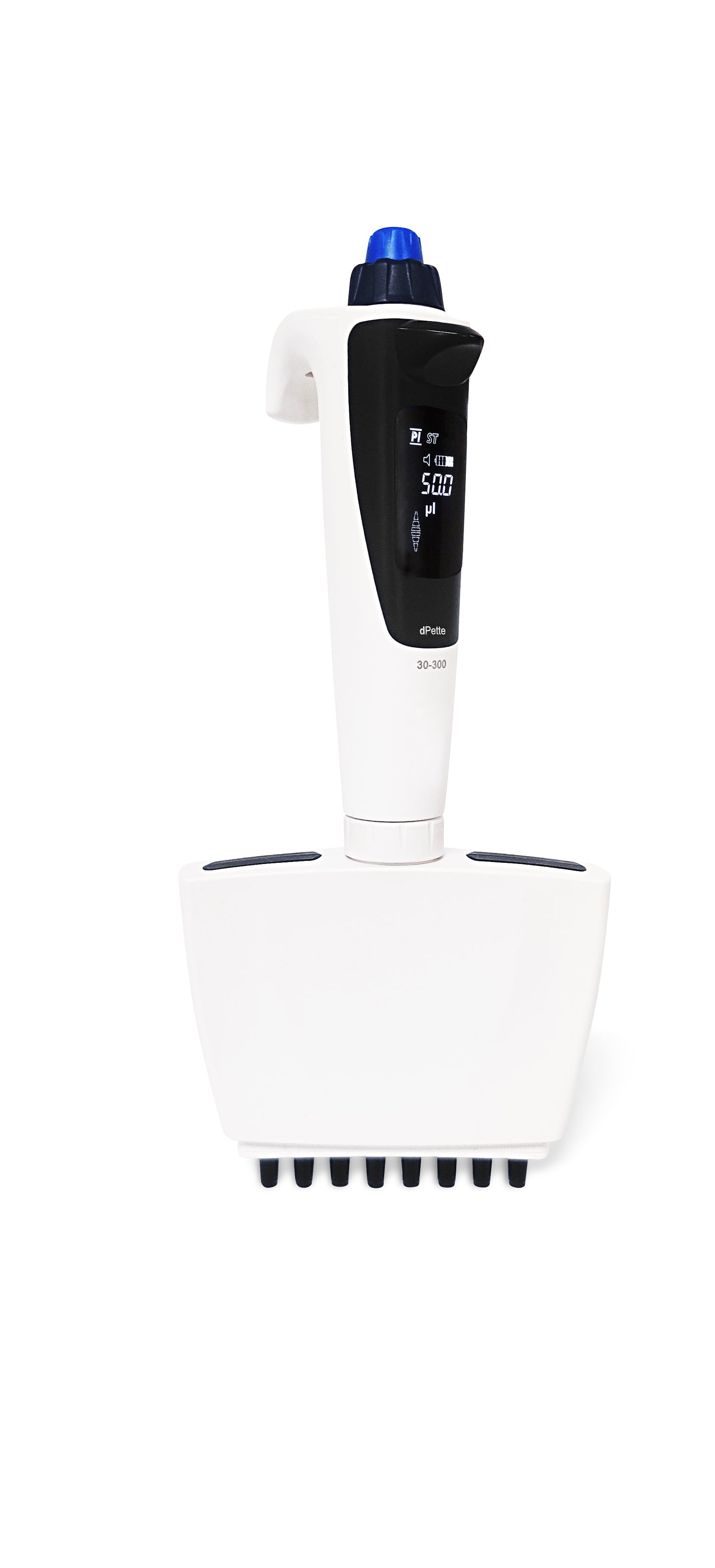 Digital Eight-Channel Adjustable Volume (E-MP8-AV100-P) Pipette