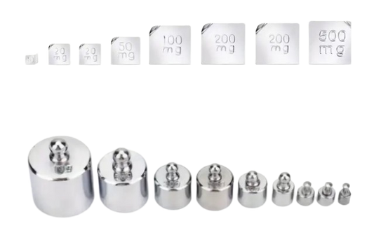 18pcs Precision Weight Calibration Kit
