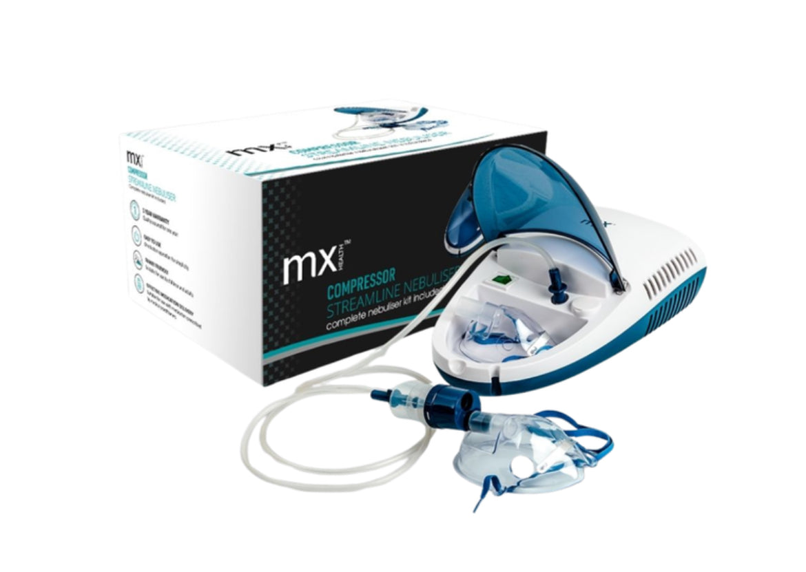 NEBULISER MX STREAMLINE & ATTACHMENTS