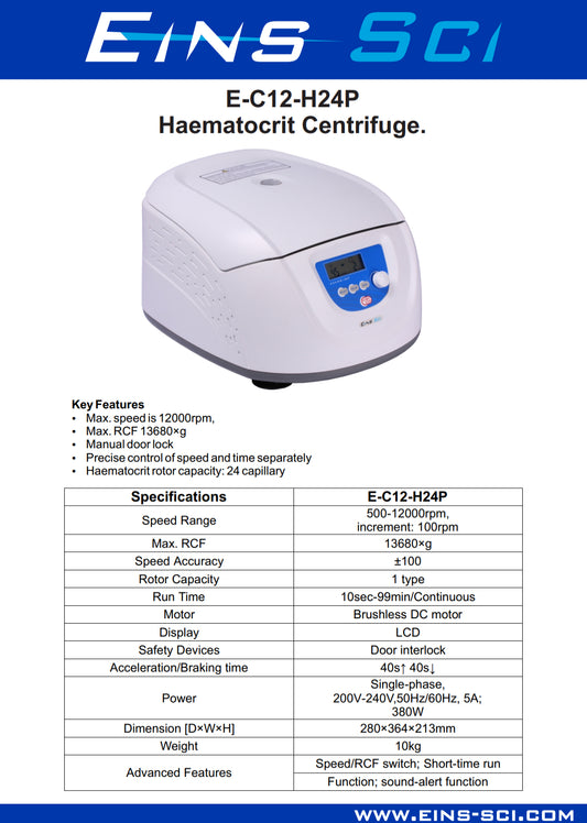 Centrifuges (Hematocrit) (E-C14-H24P)