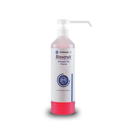 BIOSCRUB HAND WASH 500ML + PUMP BBRAUN