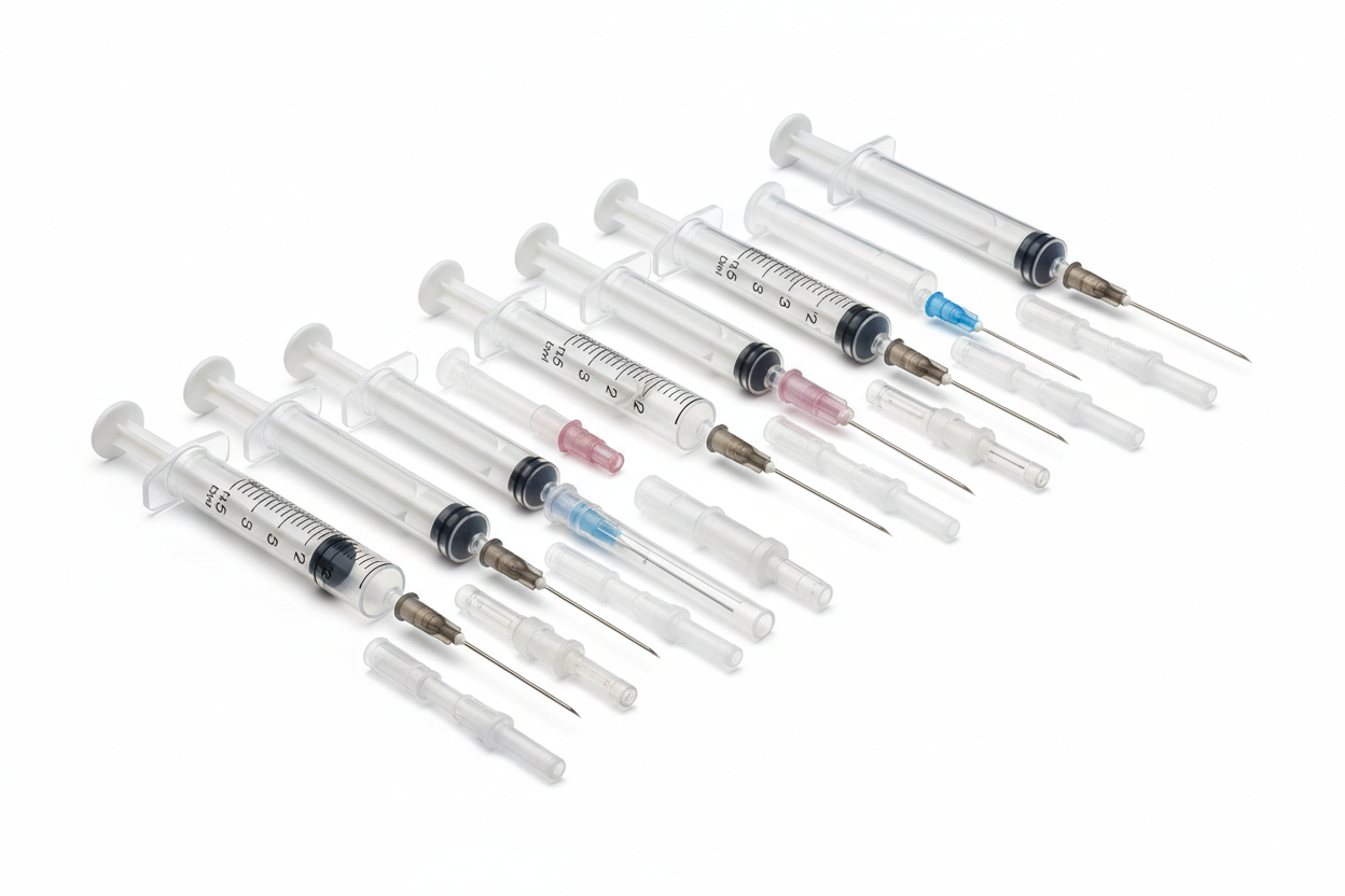 Syringes / Needles / Luer fittings