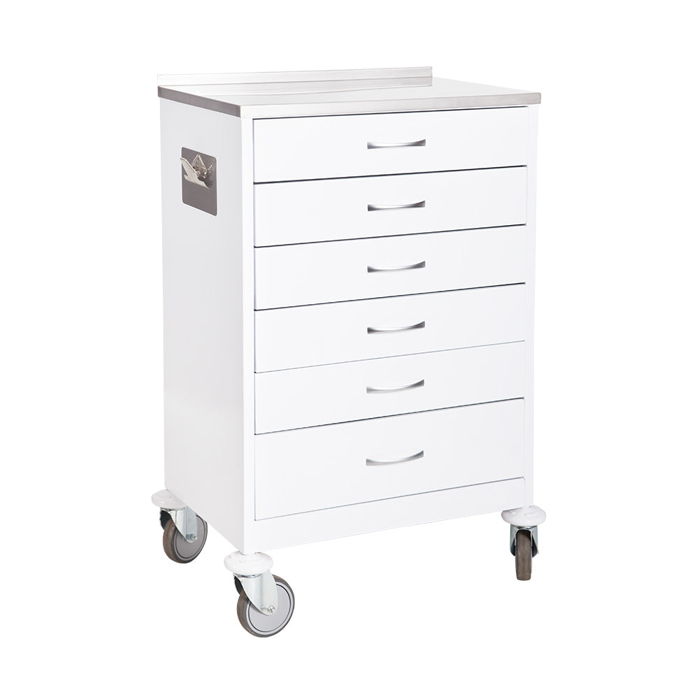 ANAESTHETIC TROLLEY - 6 DRAWER ONLY