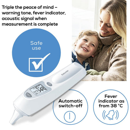 FT 58 Ear thermometer - with prot. caps