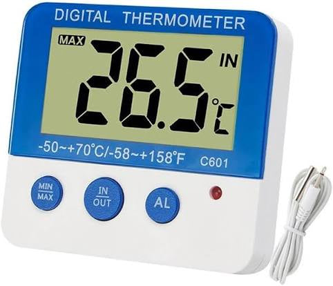 Digital Fridge/Freezer Thermom + probe -20 to 70C