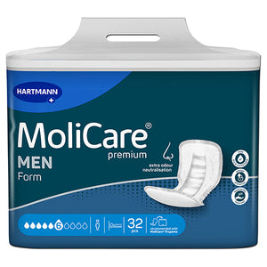 MOLICARE Premium Men Form 6 Drop Blue Pack of 32