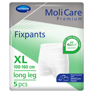 MOLICARE Fixpants Long Leg X-Large Pack of 5