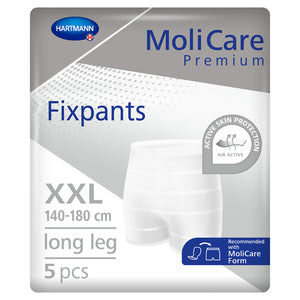 MOLICARE Fixpants Long Leg XX-Large Pack of 5