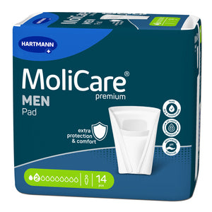 MOLICARE Premium Men Pad 2 Drop Pack of 14