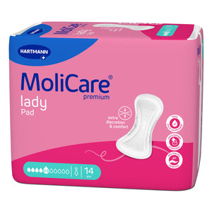 MOLICARE Premium Lady Pad 4.5 Drop Pack of 14