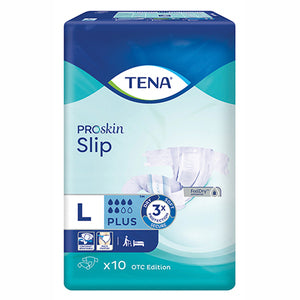 TENA ProSkin Slip Plus Large Pack of 10
