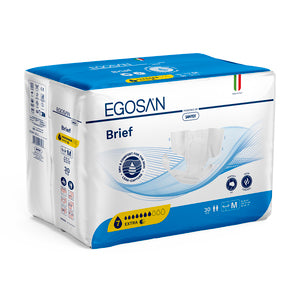 EGOSAN 7 Drop Brief Vitasoft Medium Pack of 30