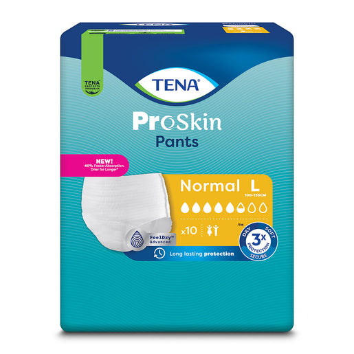 TENA ProSkin Pants Normal Large Pack of 10