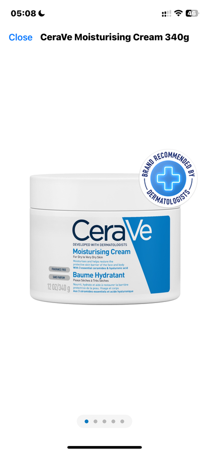 CeraVe Moisturising Cream 340g
