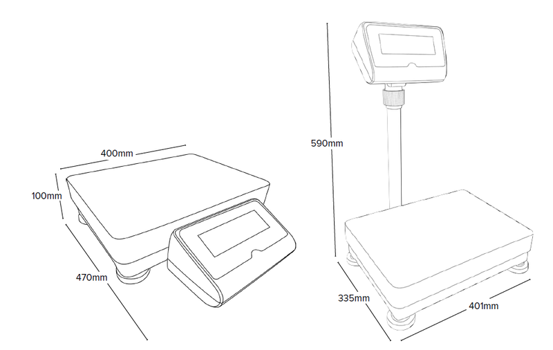 Luna Heavy Duty Precision Balance