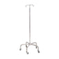 S/STEEL MOBILE 5 LEG DRIP STAND