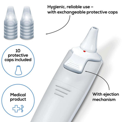 FT 58 Ear thermometer - with prot. caps