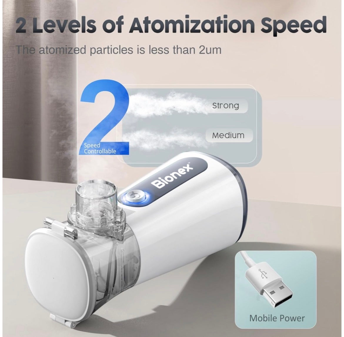 Bionex Portable Nebuliser