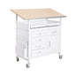 ICU BED END TROLLEY
