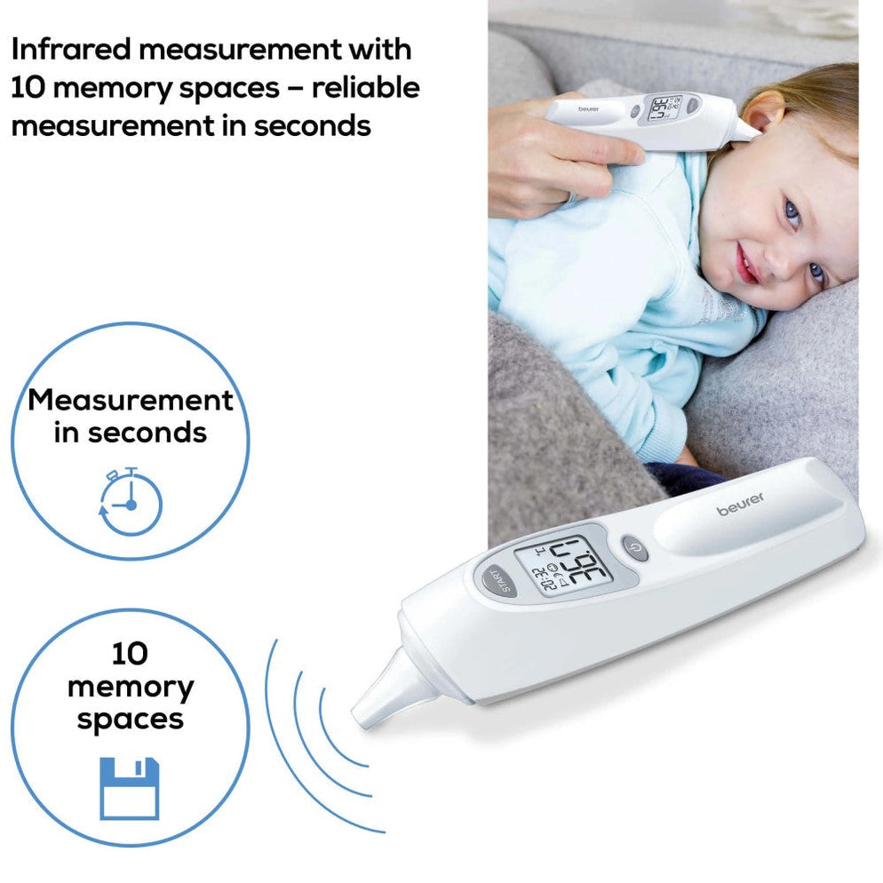 FT 58 Ear thermometer - with prot. caps