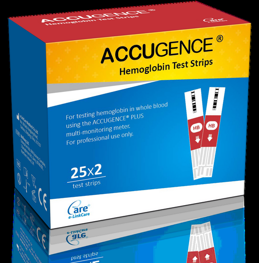Accugence Hemoglobin Strips (50)