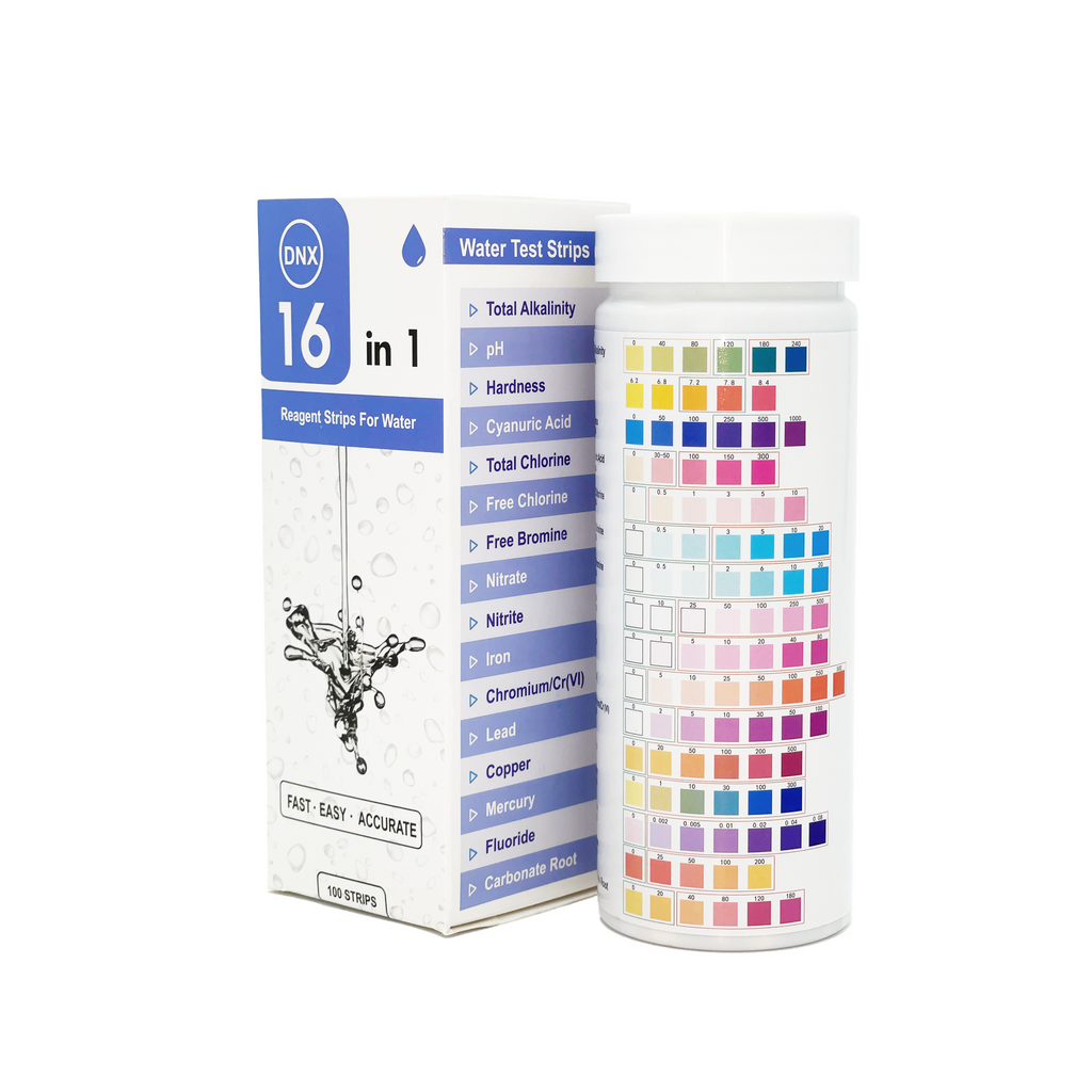 16P Water Test – 16-in-1 Water Quality Test