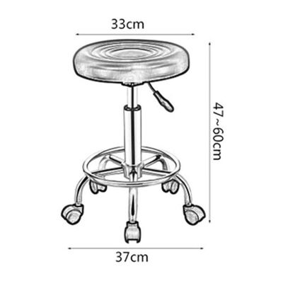 Doctor height adjustable stool
